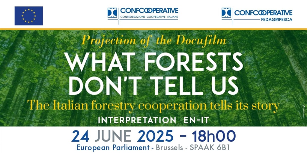 Projection of the docufilm "What Forests don't tell us" - European...